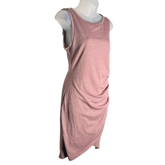 Leith Ruched Body-Con Tank Dress Medium - Picture 2 of 11